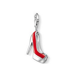 Red High Heels Pendant Charm Bracelet For Women
