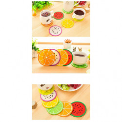 Set Fruit Coaster  Pads...