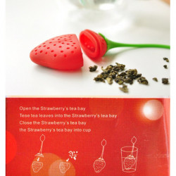 Silicone Strawberry Tea...