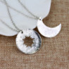 Necklace Moon of My Life Necklace Sun and Stars Necklace