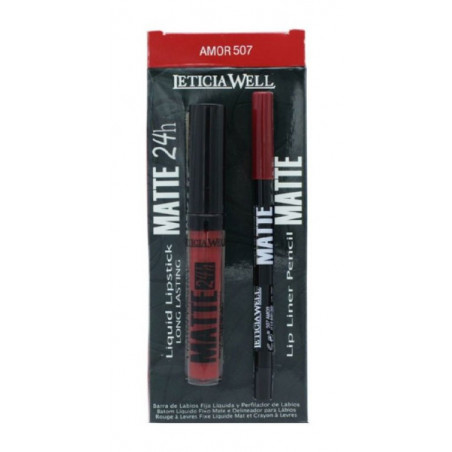 LIPS  brown lipstick MATTTE + LIQUID pencil (10 colors)
