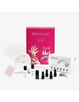 Semilac Starter Customized Set Try Me with 36W Led Lamp