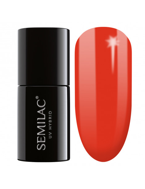 Semilac 062 Poppy Red UV Gel Polish 7 ml
