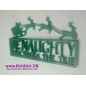 Be Naughty Save Santa The Trip- Wall Decoration