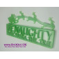 Be Naughty Save Santa The Trip- Wall Decoration