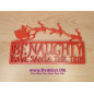 Be Naughty Save Santa The Trip- Wall Decoration