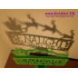 Be Naughty Save Santa The Trip- Wall Decoration