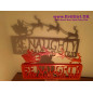 Be Naughty Save Santa The Trip- Wall Decoration