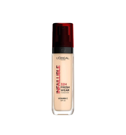 L'Oreal Infallible 32h Fresh Wear Foundation Long-Lasting Face Foundation 200