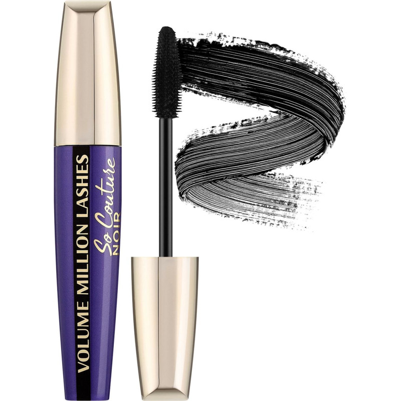 L'Oreal Volume Million Lashes So Couture So Black Mascara - 9.5ml L'Oreal Volume Million Lashes So Couture So Black Mascara - 9.5ml